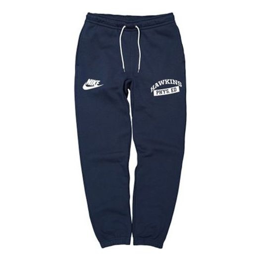 Nike X Stranger Things Sweat Men's Pant Navy CQ3656-419 - 1