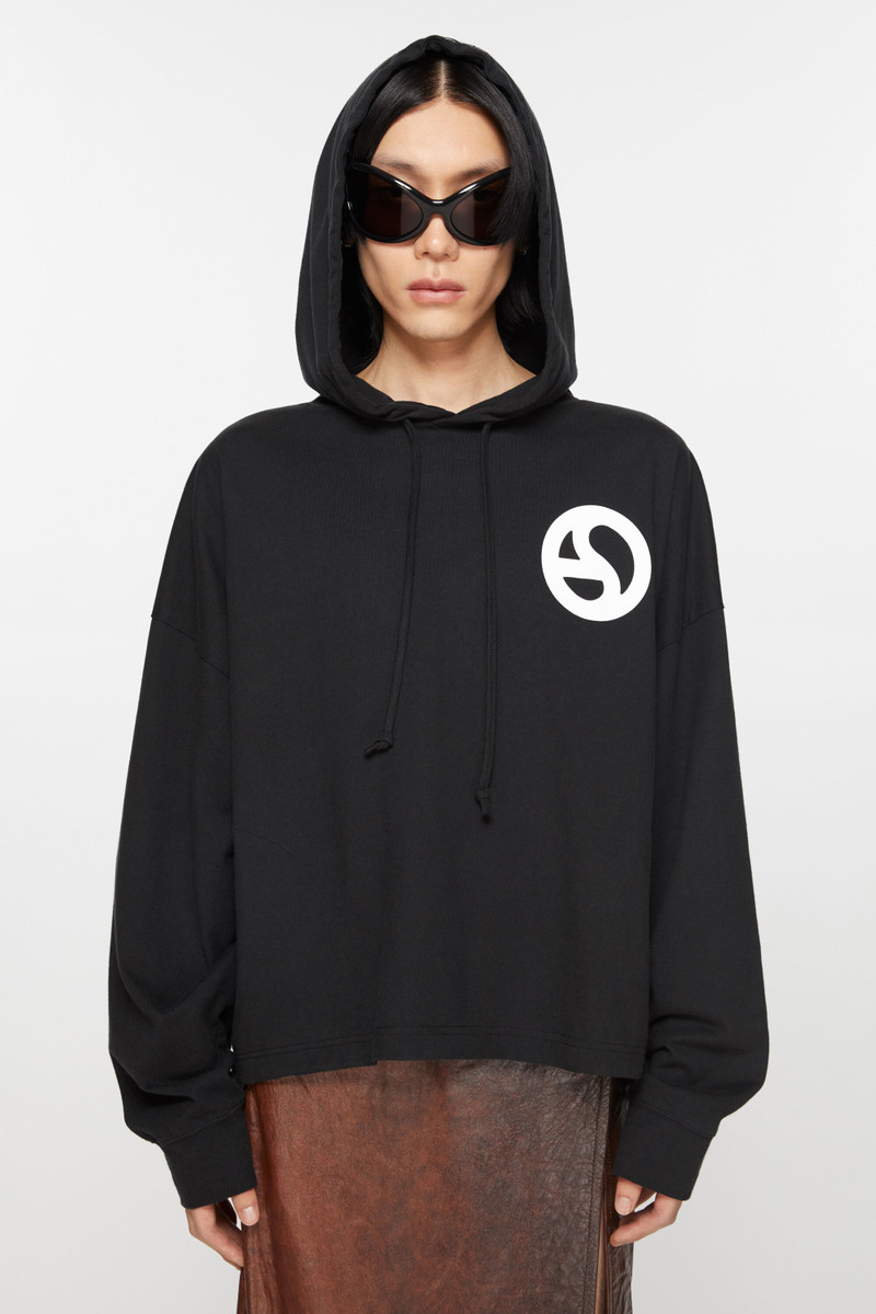 Acne Studios Hooded sweater - Black outlook
