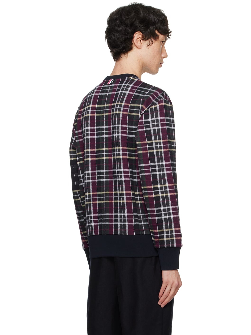 Navy 4-Bar Sweatshirt - 3