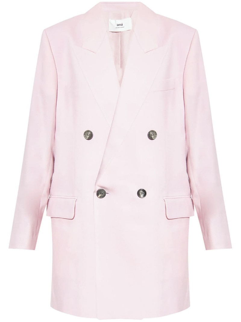 double-breasted wool blazer 1