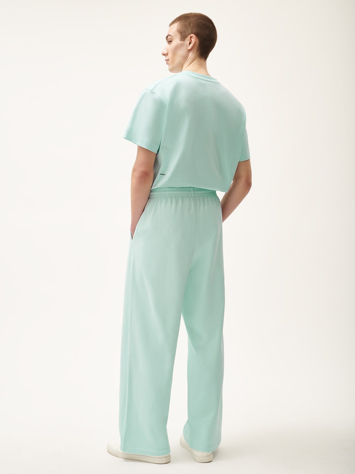 Mens 365 Midweight Straight Leg Track Pants - Reflect Blue - 3