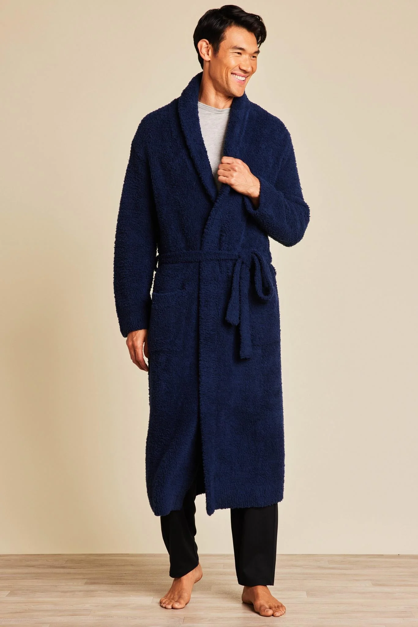 CozyChic® Long Solid Robe - 1