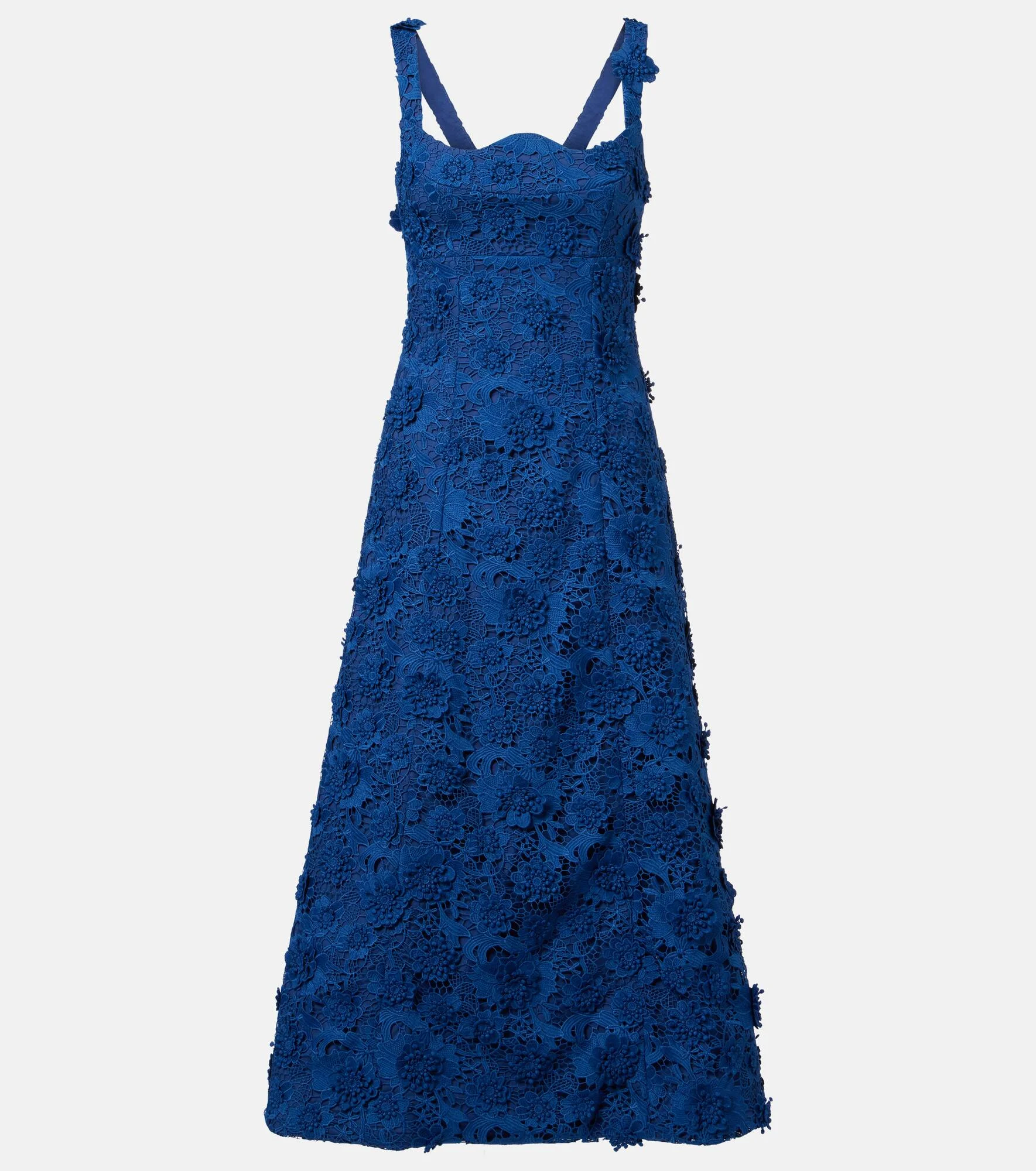 Odette lace midi dress - 1
