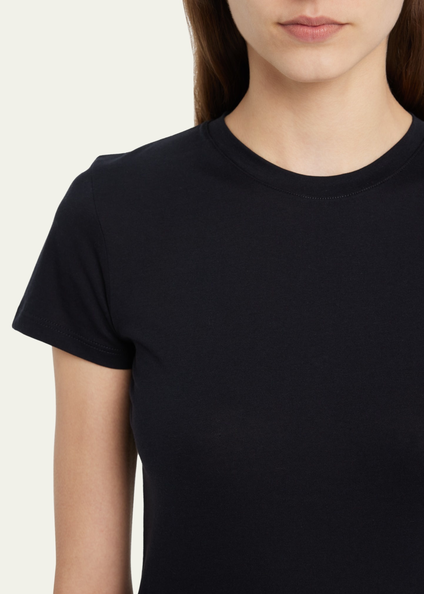 Essential Crewneck Pima Cotton Tee - 5