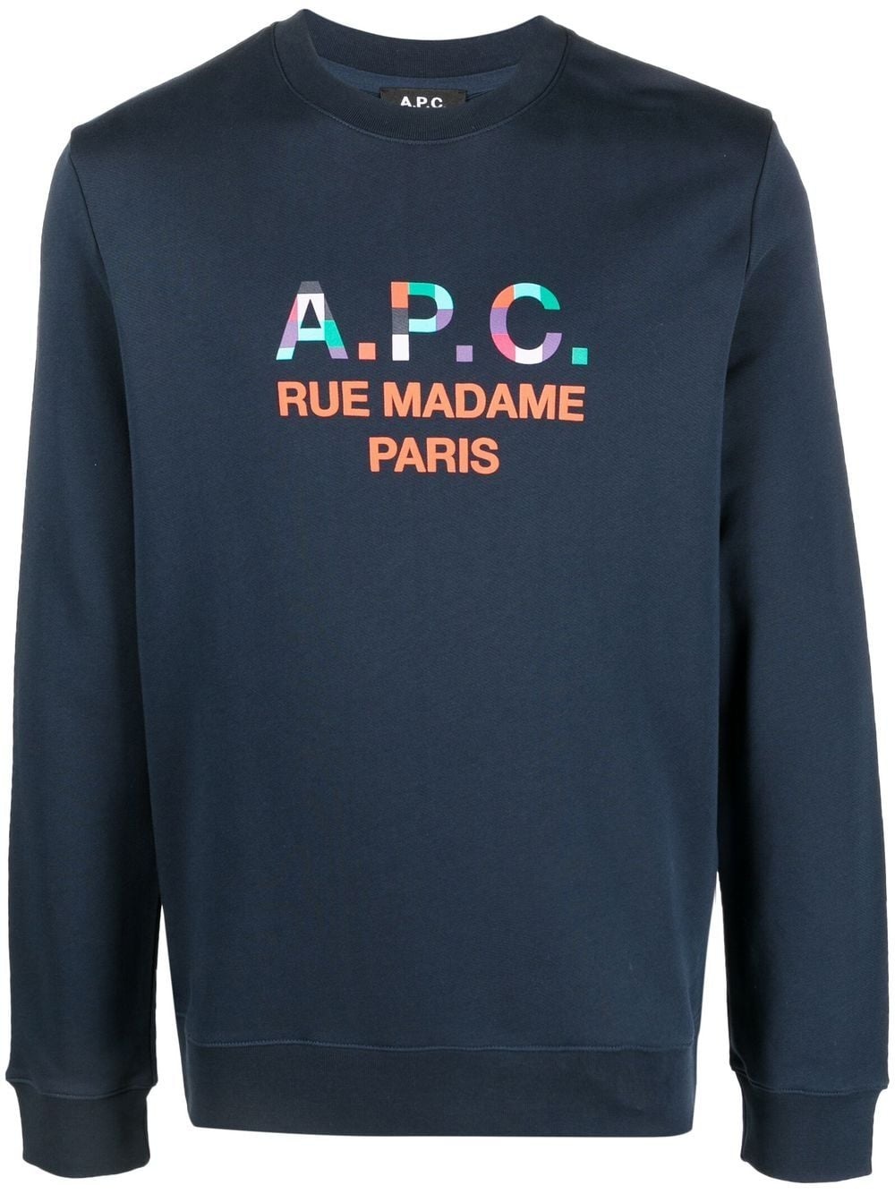 Achille logo-print sweatshirt - 1