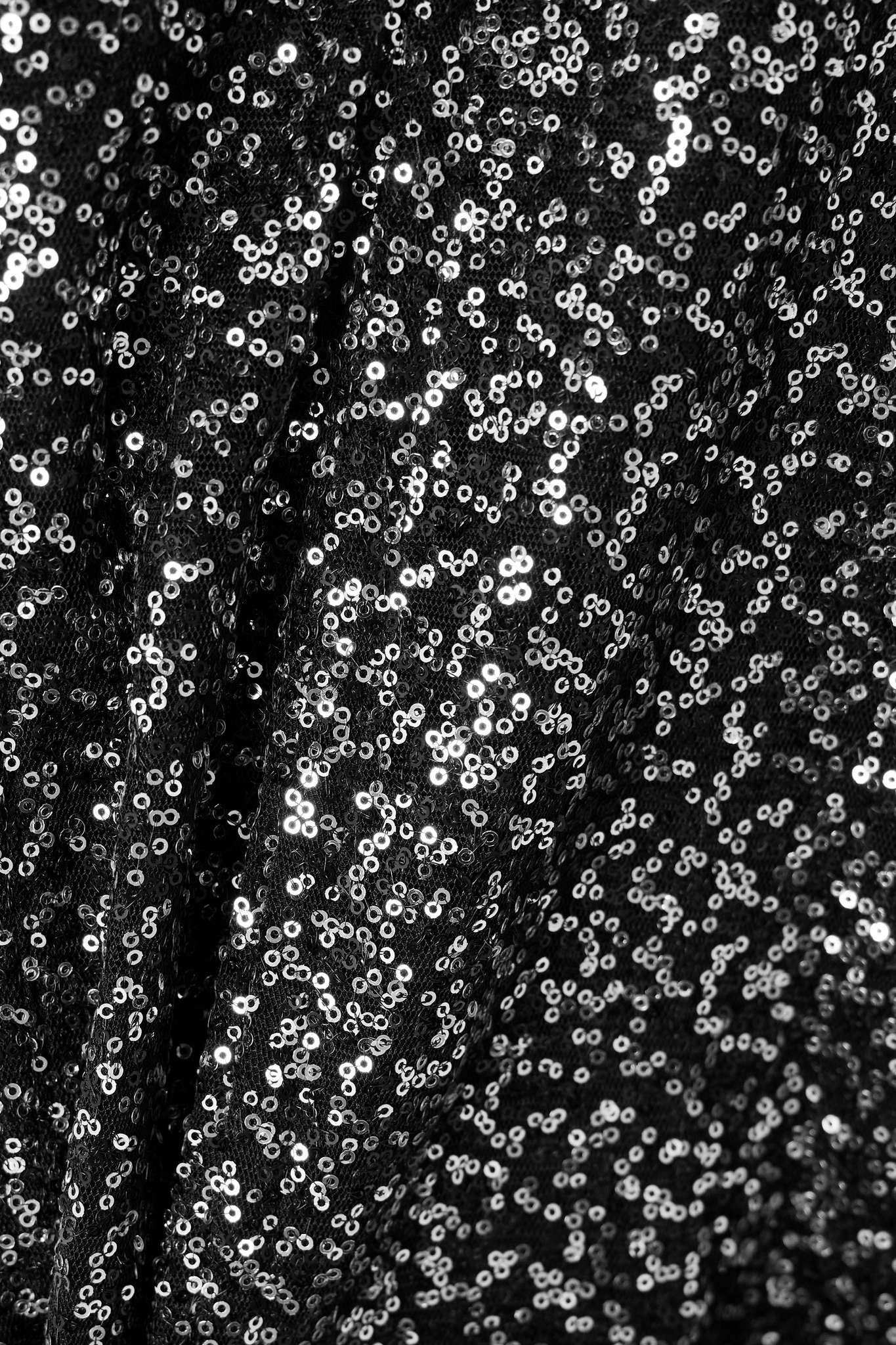Sequined tulle mini dress - 4