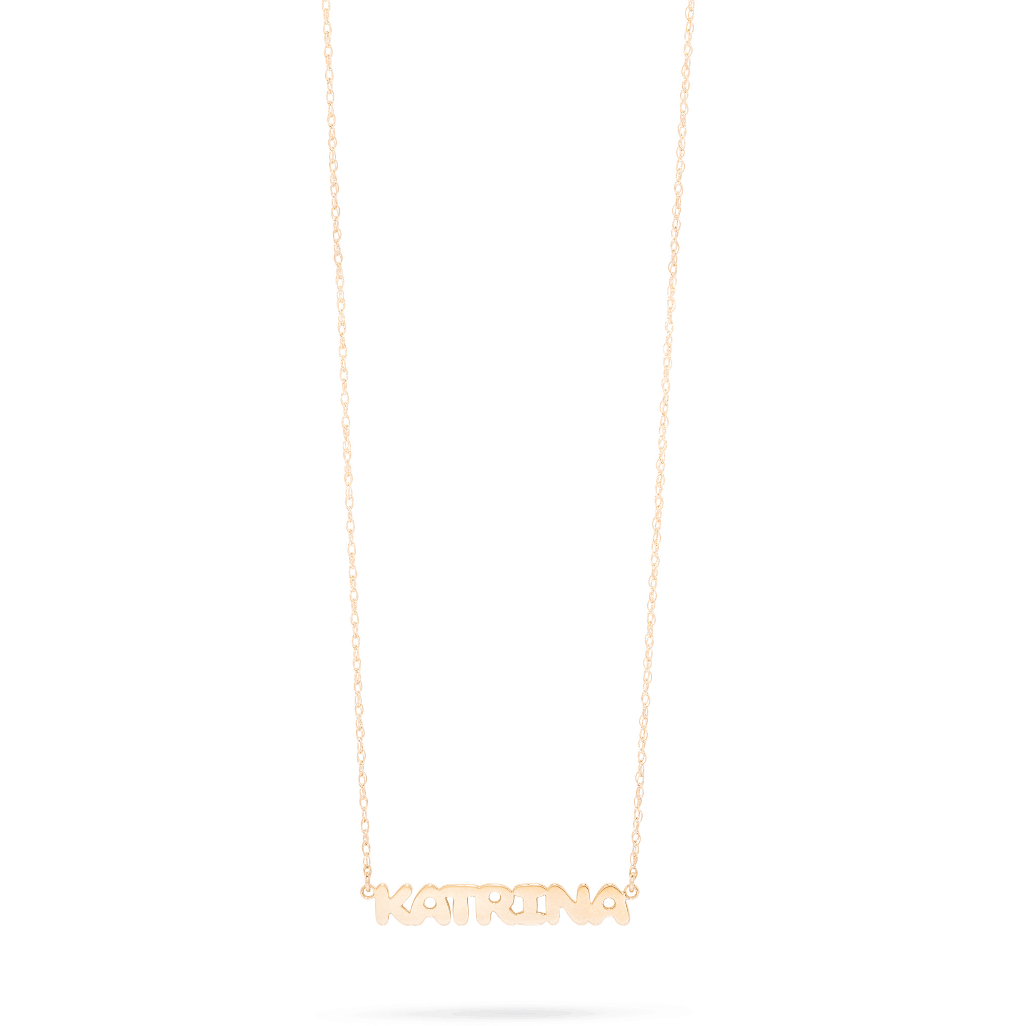 Bubble Tea Name Necklace - 3