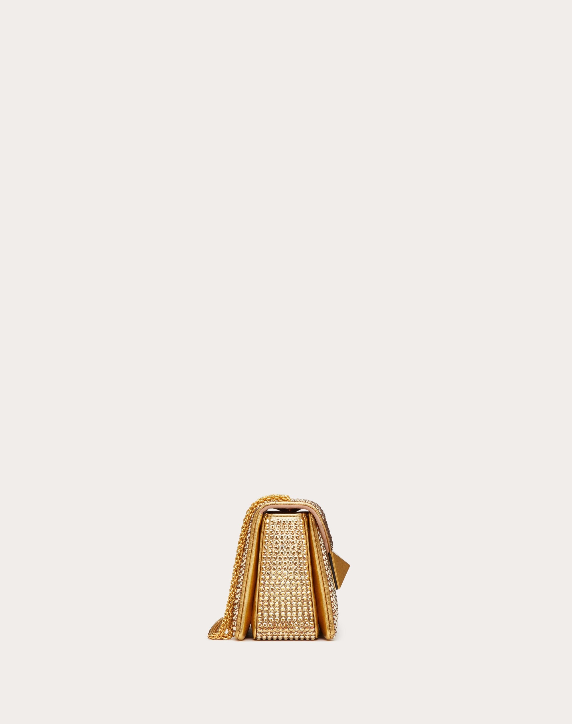 ONE STUD EMBROIDERED BAG WITH CHAIN - 5