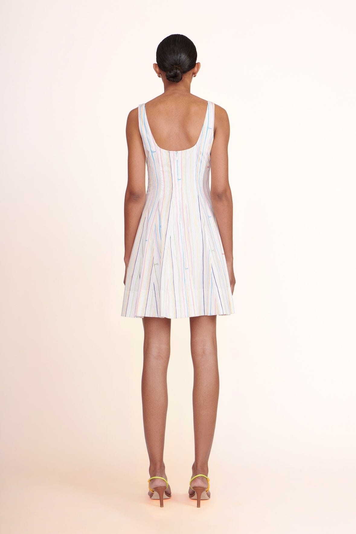 MINI WELLS DRESS | MULTI STRIPE - 4