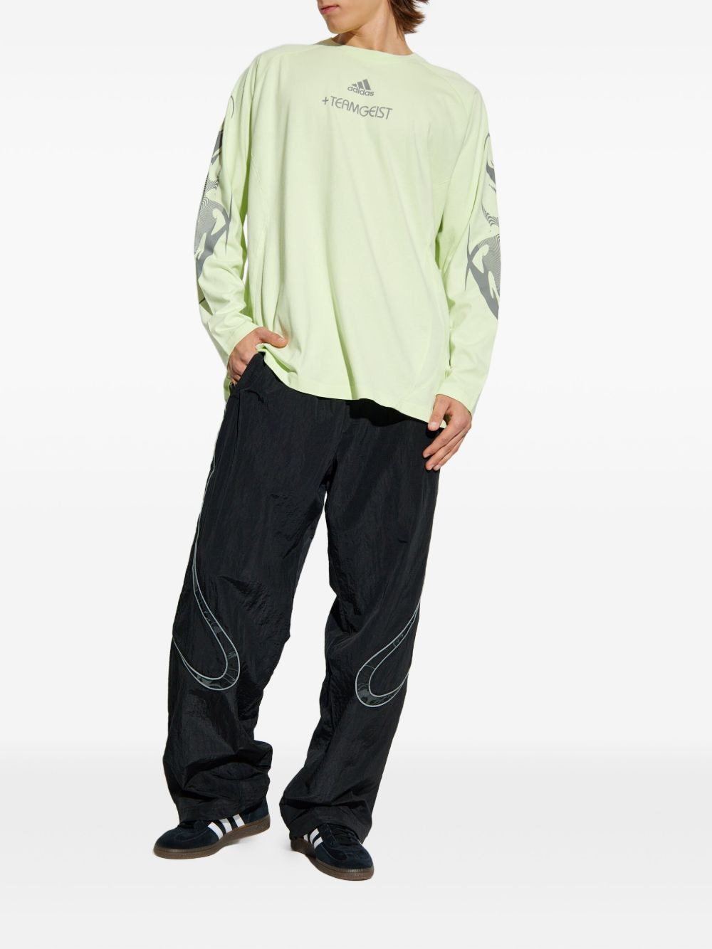logo long-sleeved T-shirt - 2