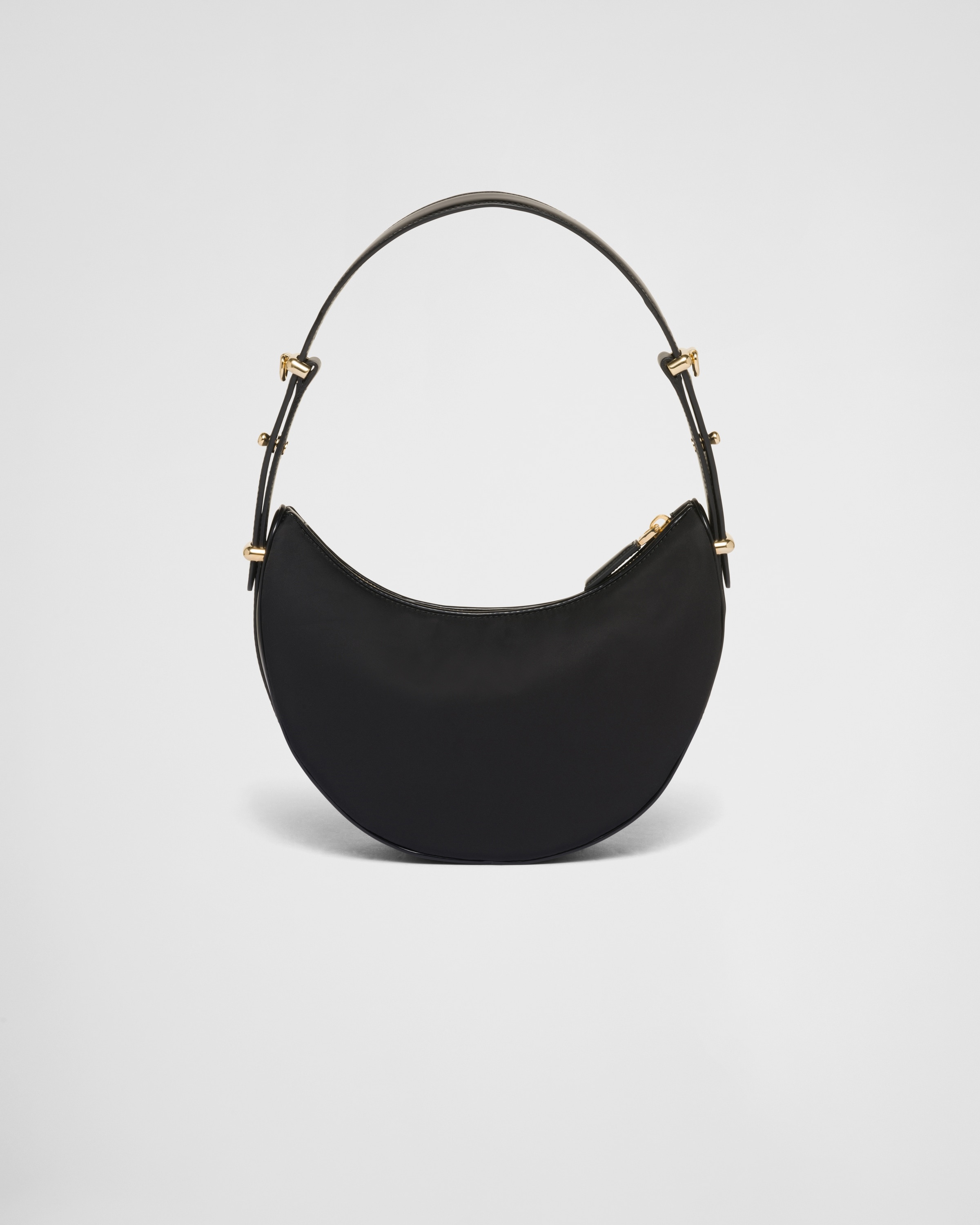 Prada Arqué Re-Nylon and brushed leather shoulder bag - 4