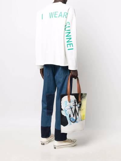 SUNNEI logo-print sweatshirt outlook