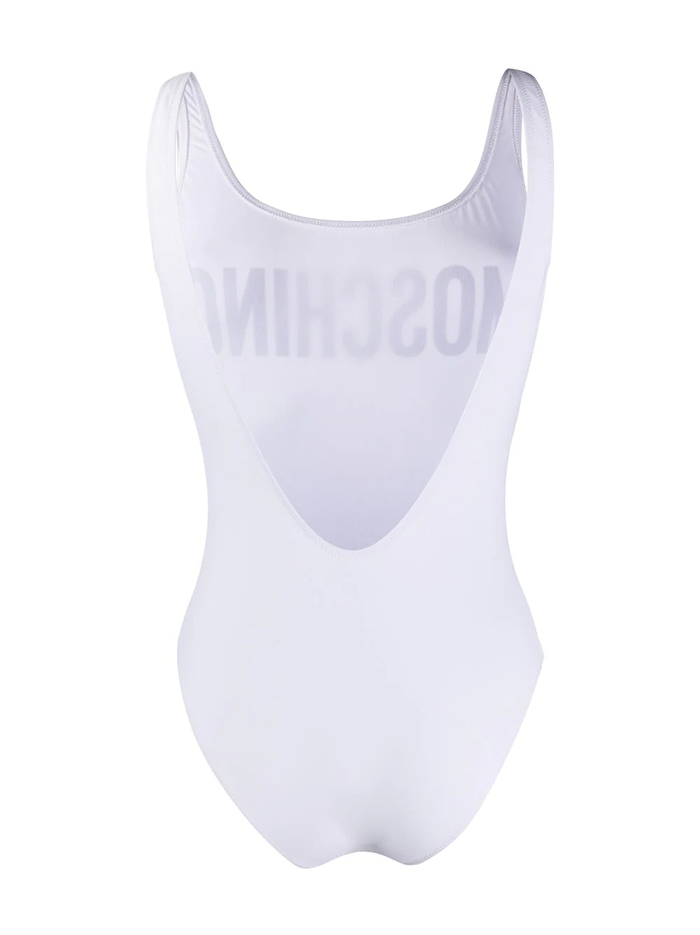 logo printed swimsuit - 2