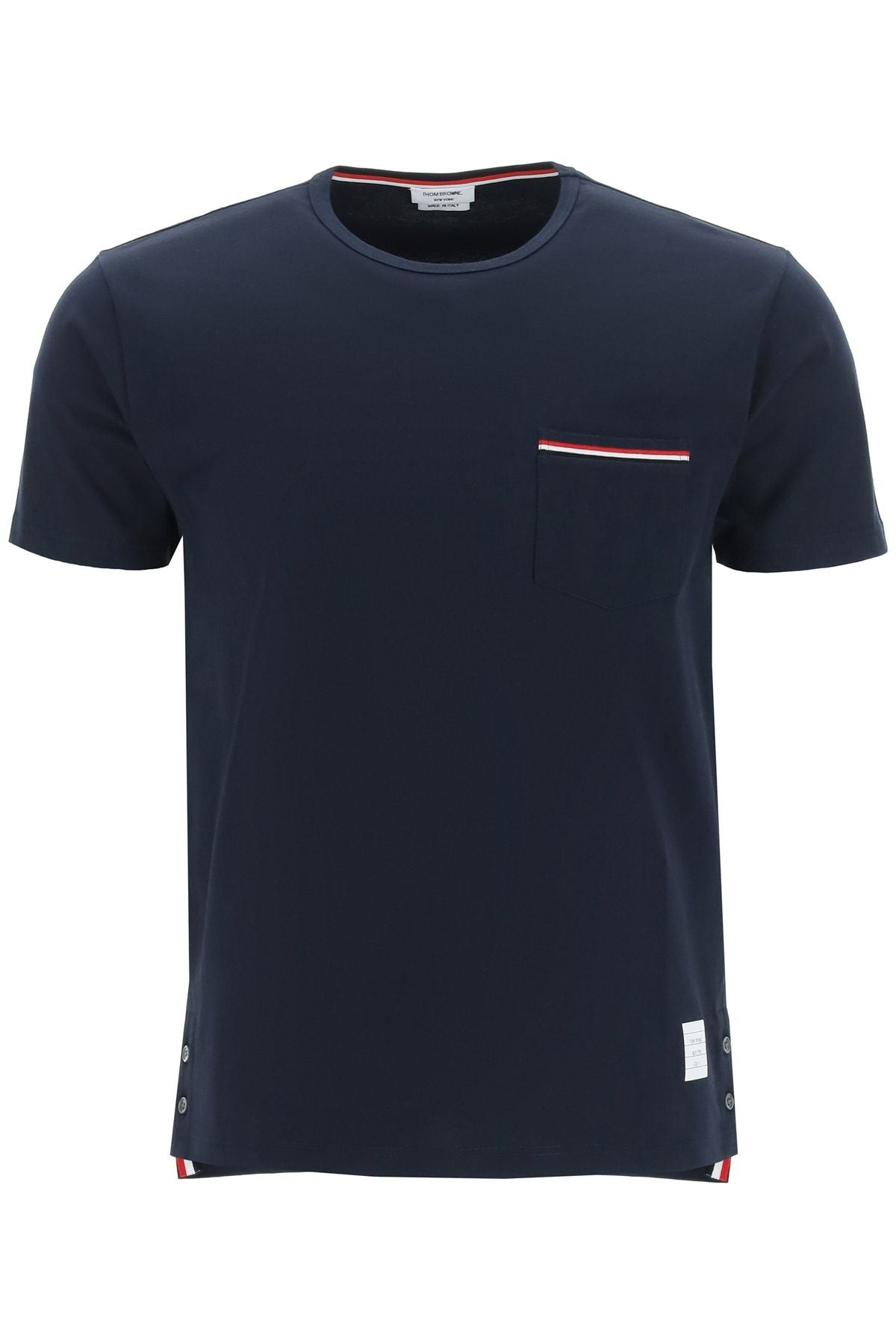 T-SHIRT WITH CHEST POCKET - 1