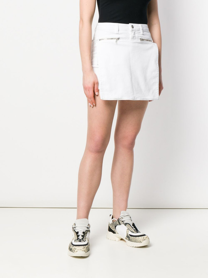 white denim skirt 3