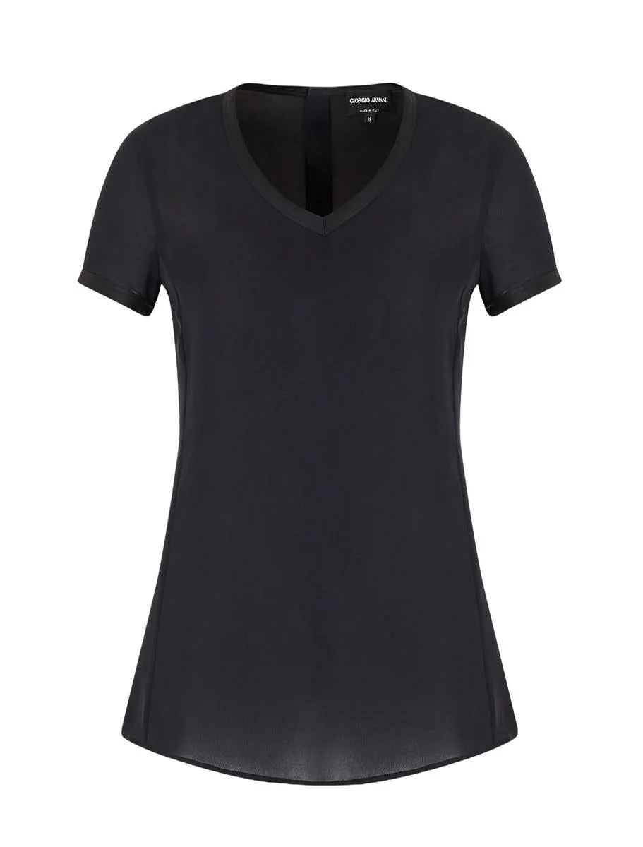 Giorgio Armani Shirts Black - 1