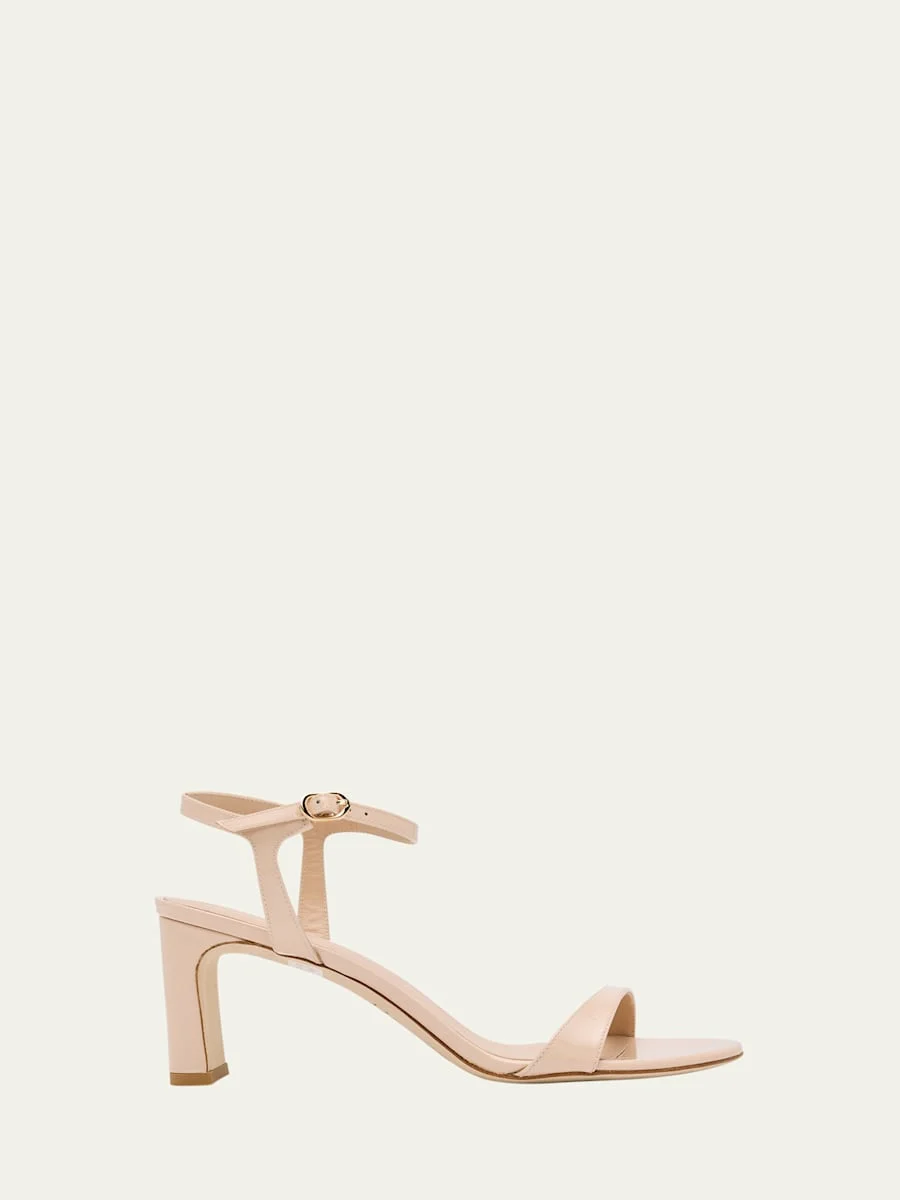 Babette Patent Ankle-Strap Sandals - 1