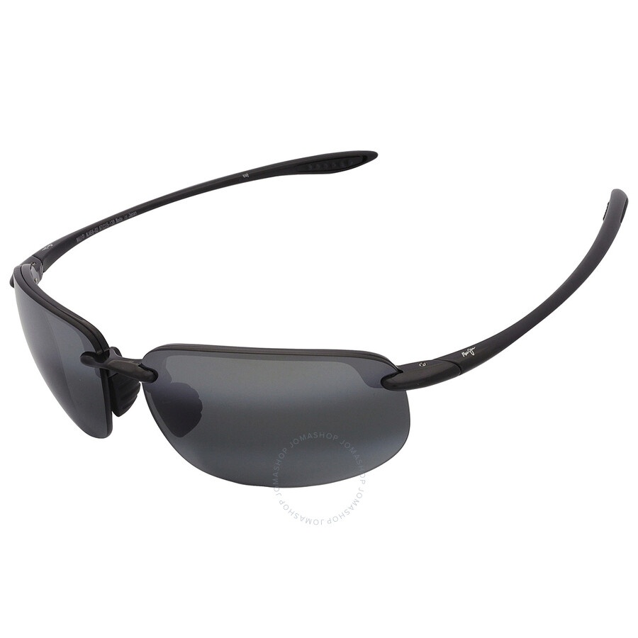 Maui Jim Ho'okipa XLarge Nuetral Grey Rectangular Men's Sunglasses 456-02 67 - 4