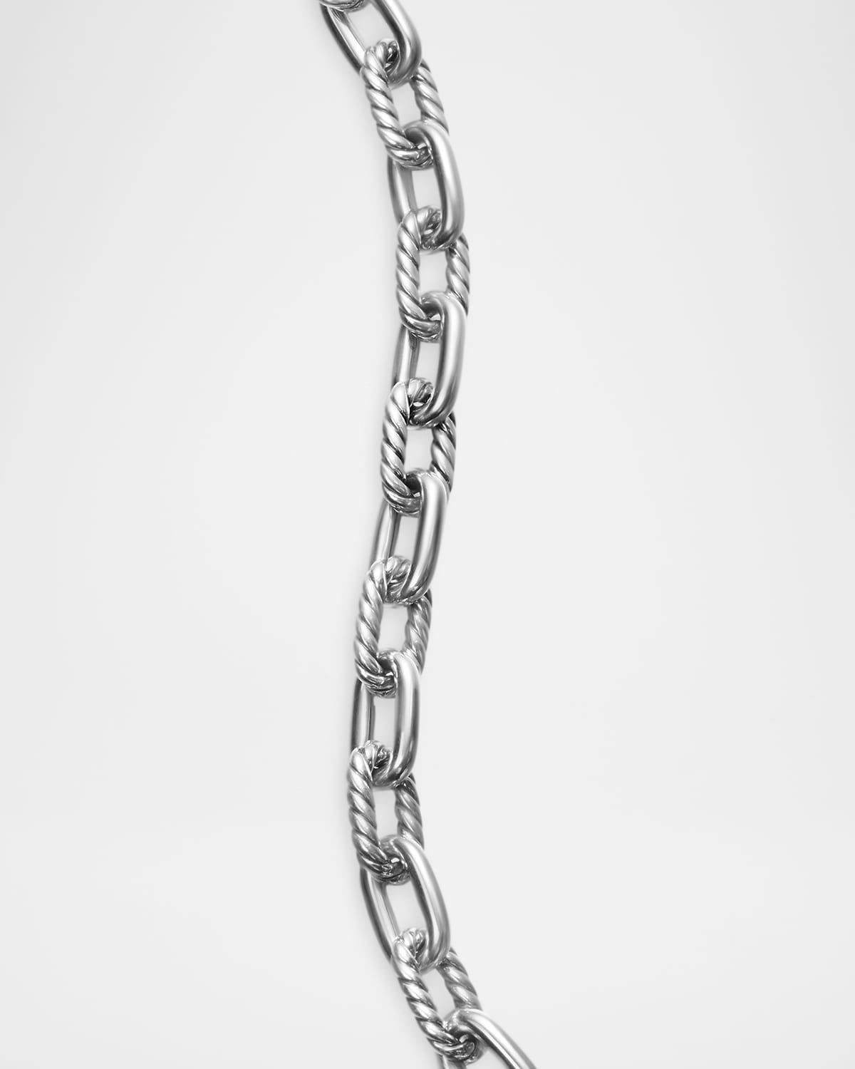 5.5mm DY Madison Toggle Bracelet in Silver - 5
