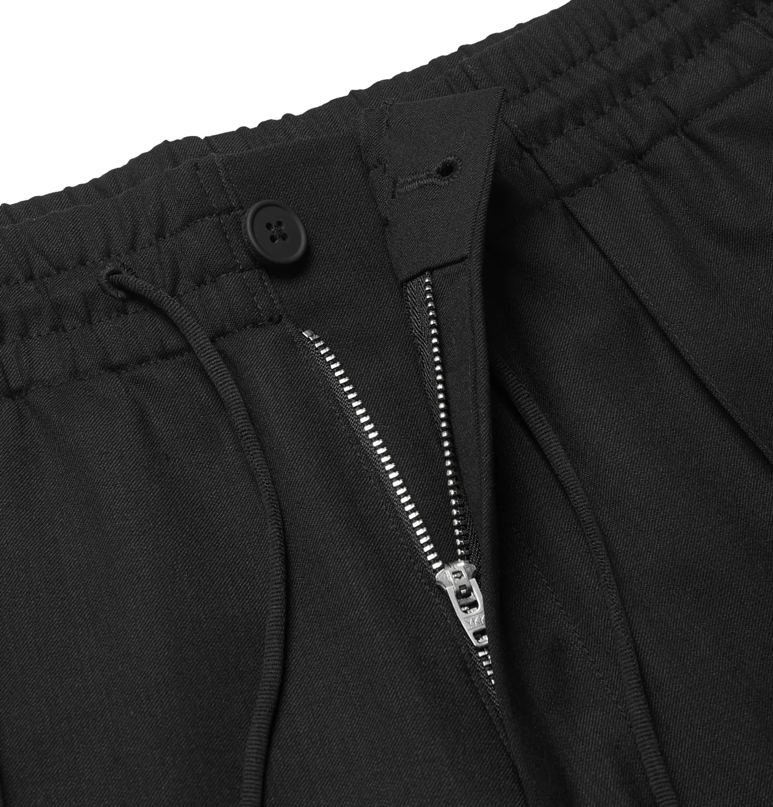 Wool-Blend Twill Track Pants - 3