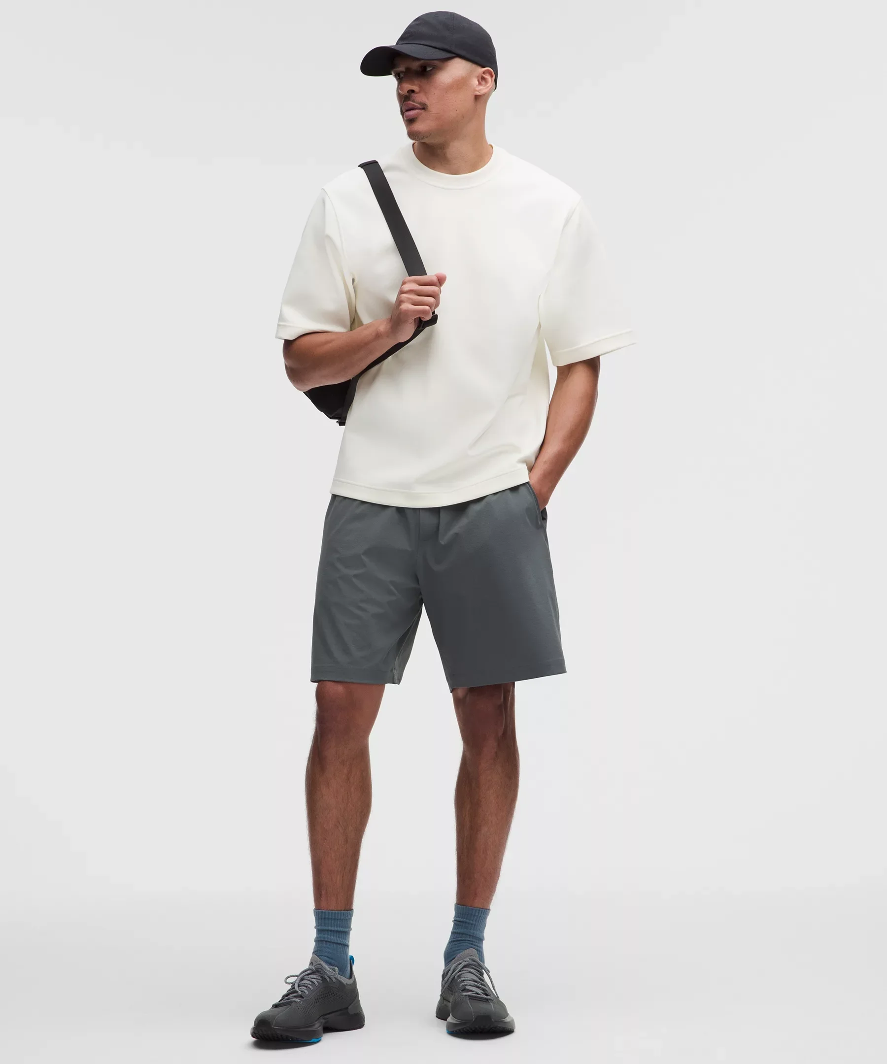 Zero Tucks Relaxed-Fit Short 8" - 1