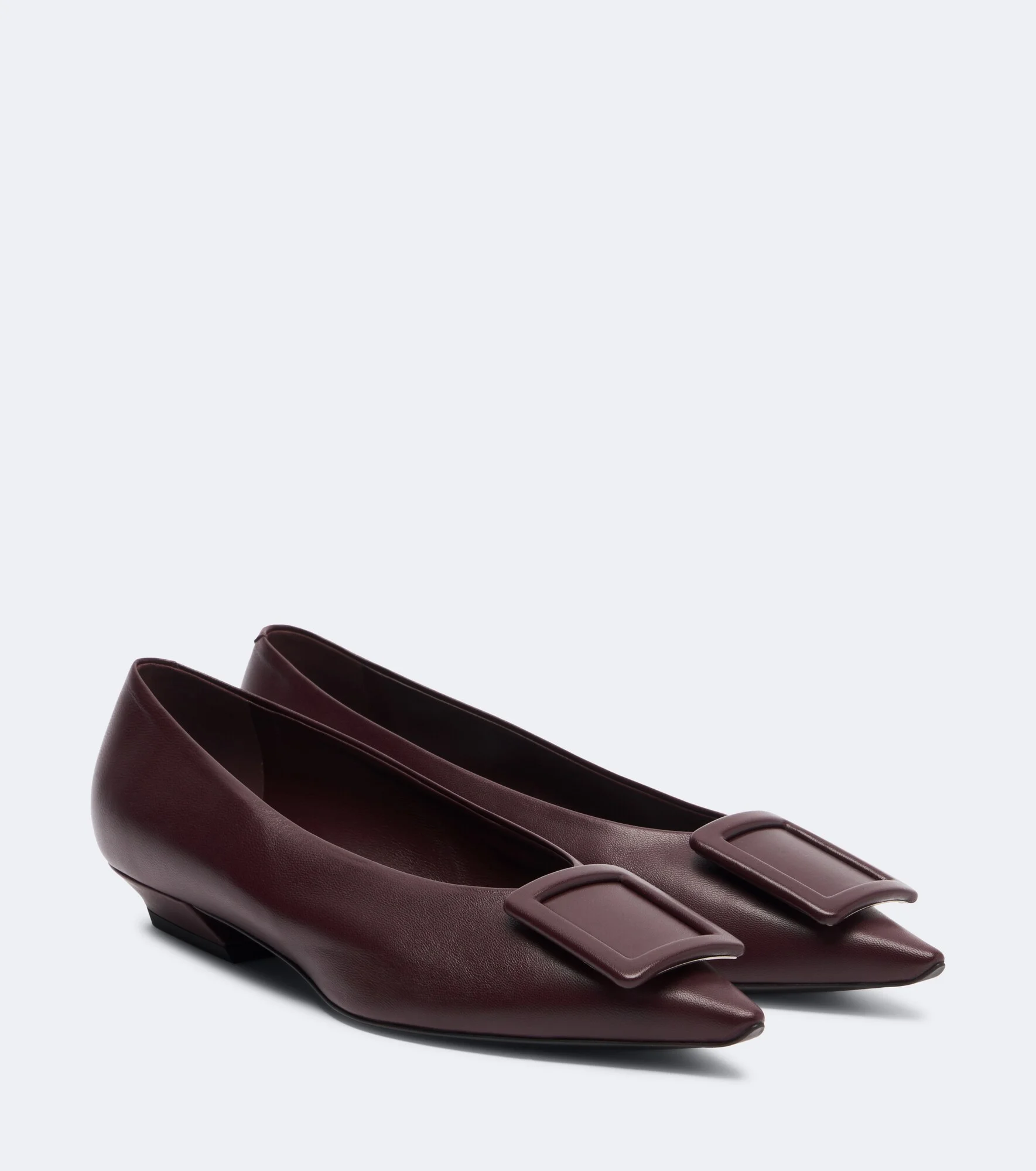 Viv' in The City leather ballet flats - 1