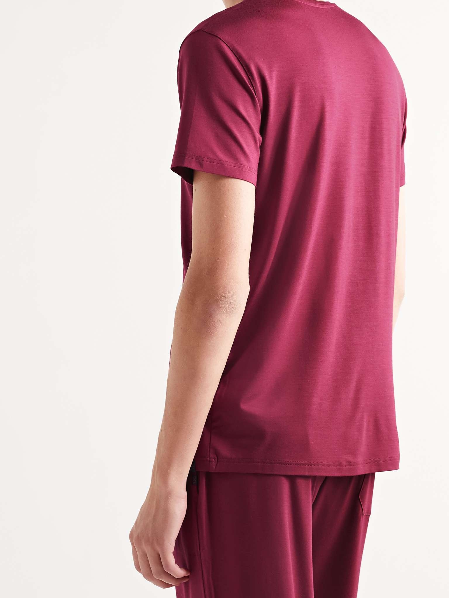 Basel Stretch Micro Modal Jersey T-Shirt - 3