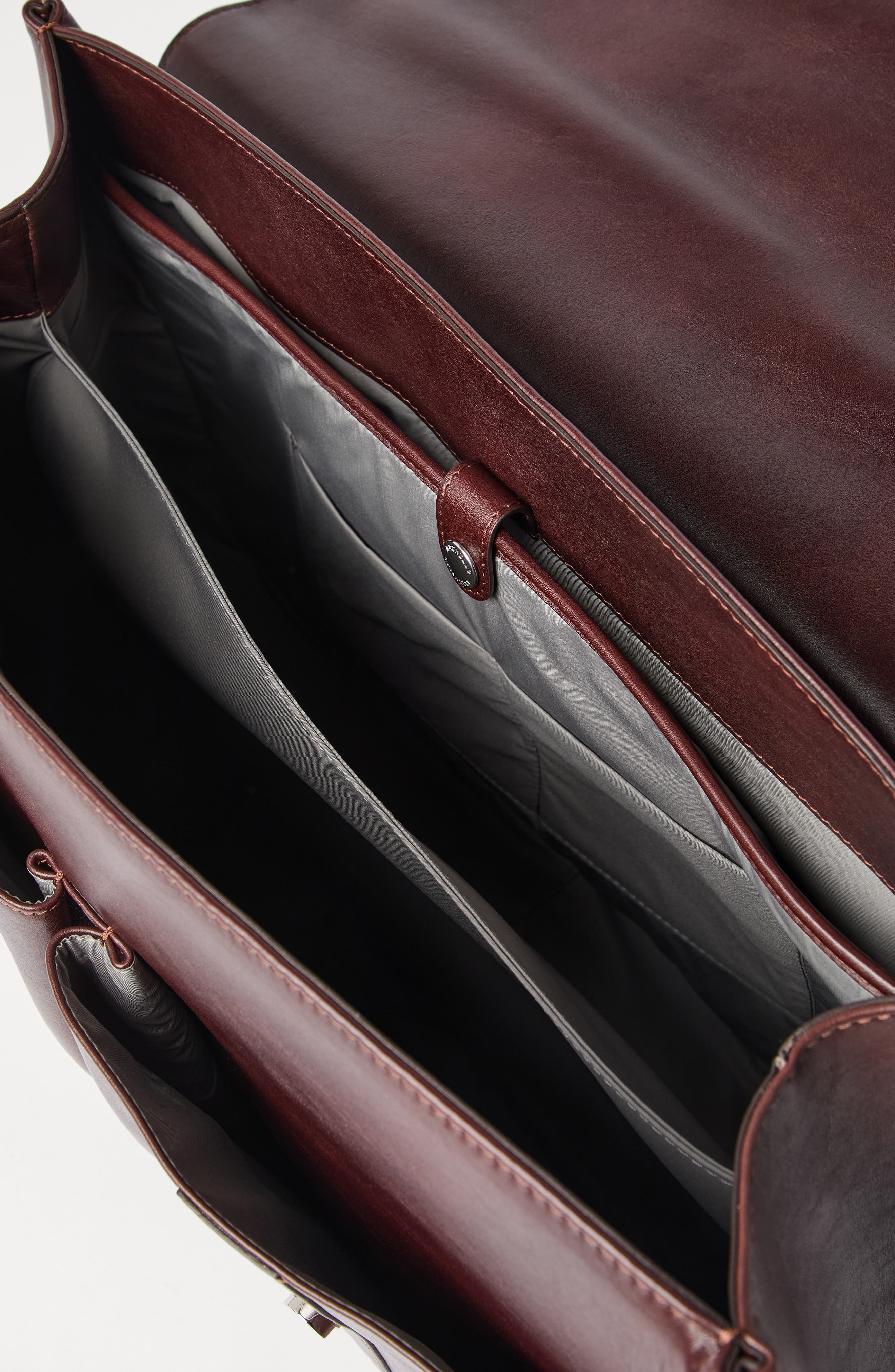 Brunello Cucinelli Calfskin briefcase in Burgundy at Nordstrom - 6