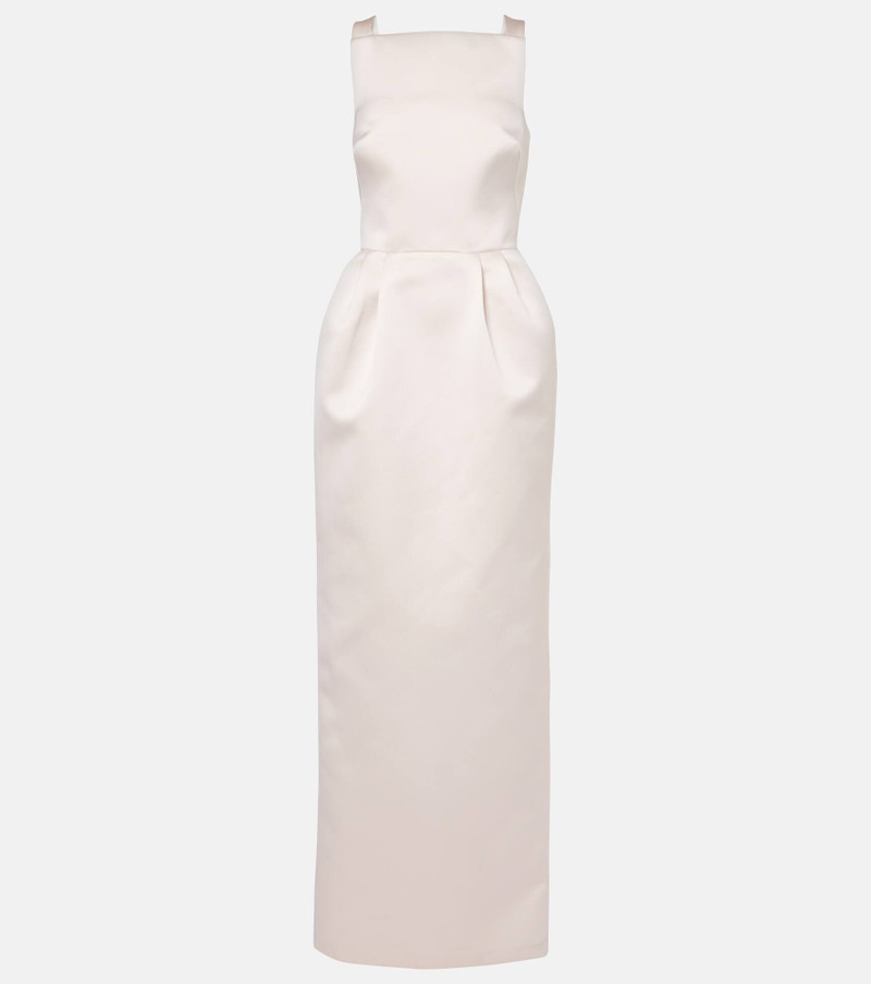 Trecchi embellished satin gown - 1