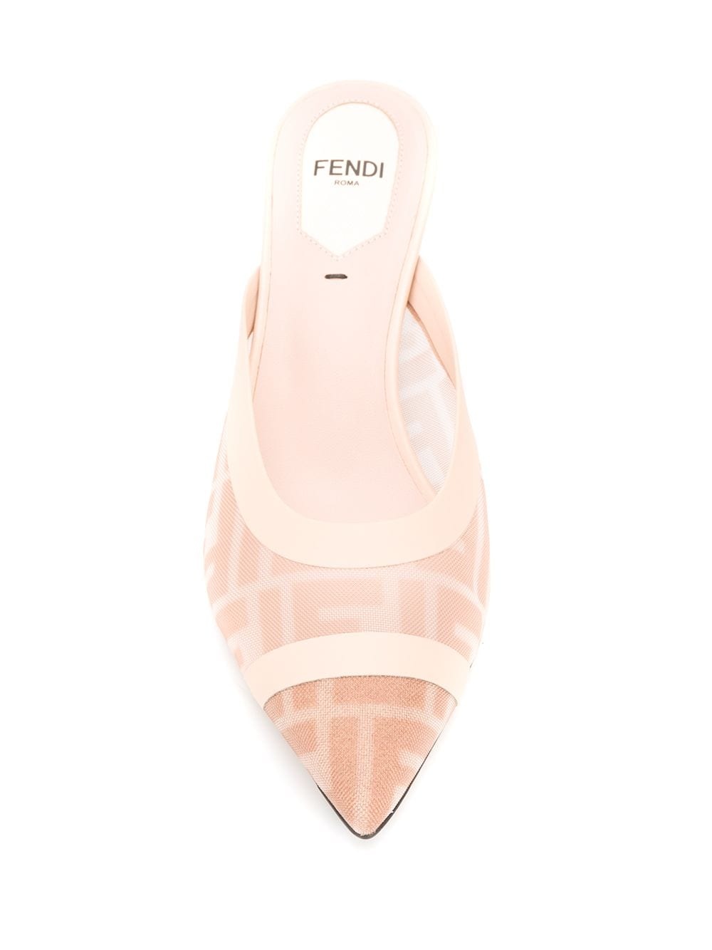 Colibrì FF motif mesh mules - 4