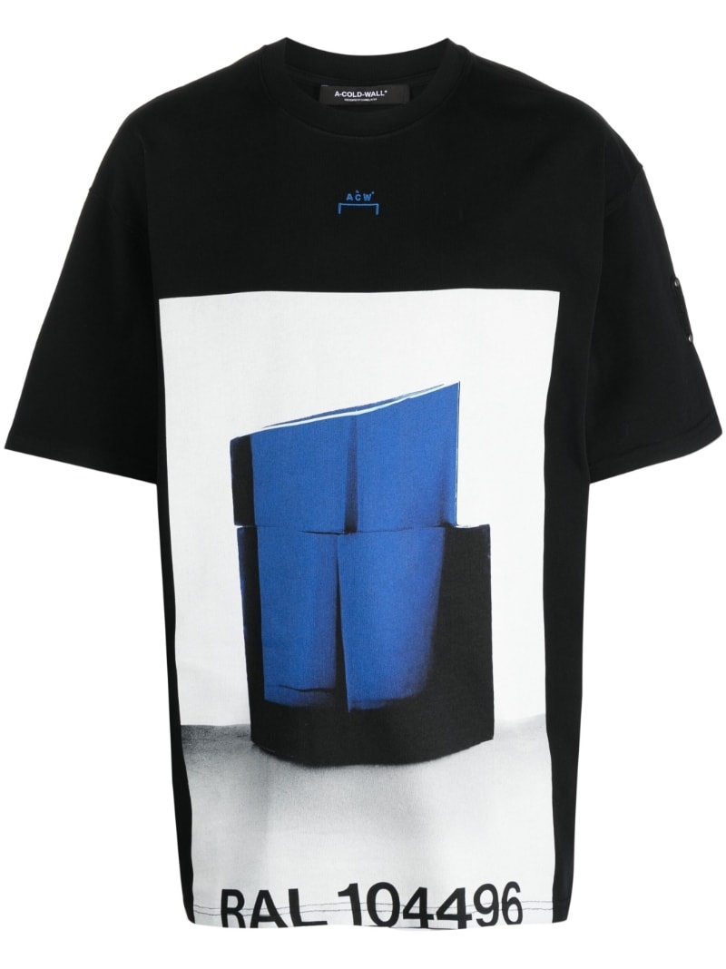 graphic-print short-sleeve T-shirt - 1