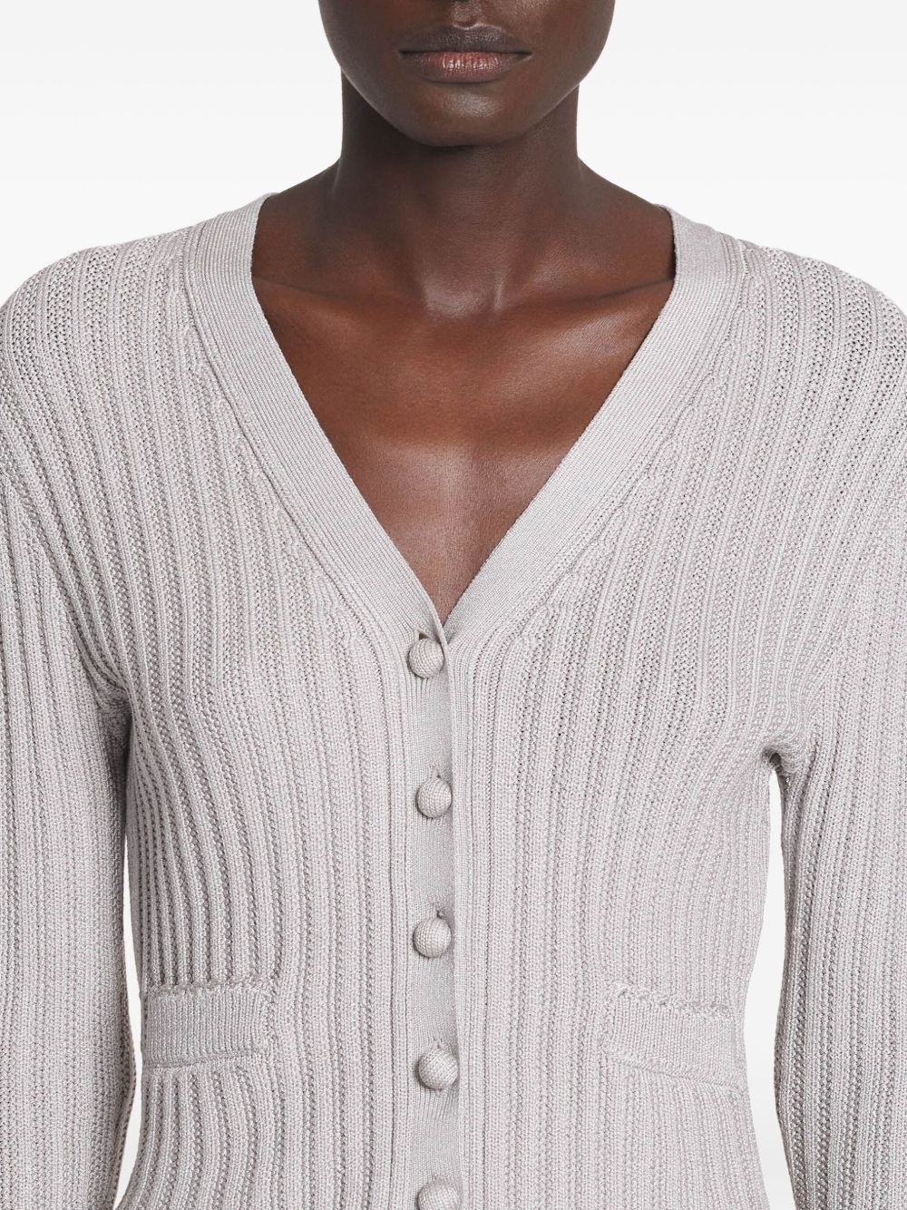 V-neck cardigan - 5