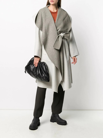 ISSEY MIYAKE oversized wrap coat outlook