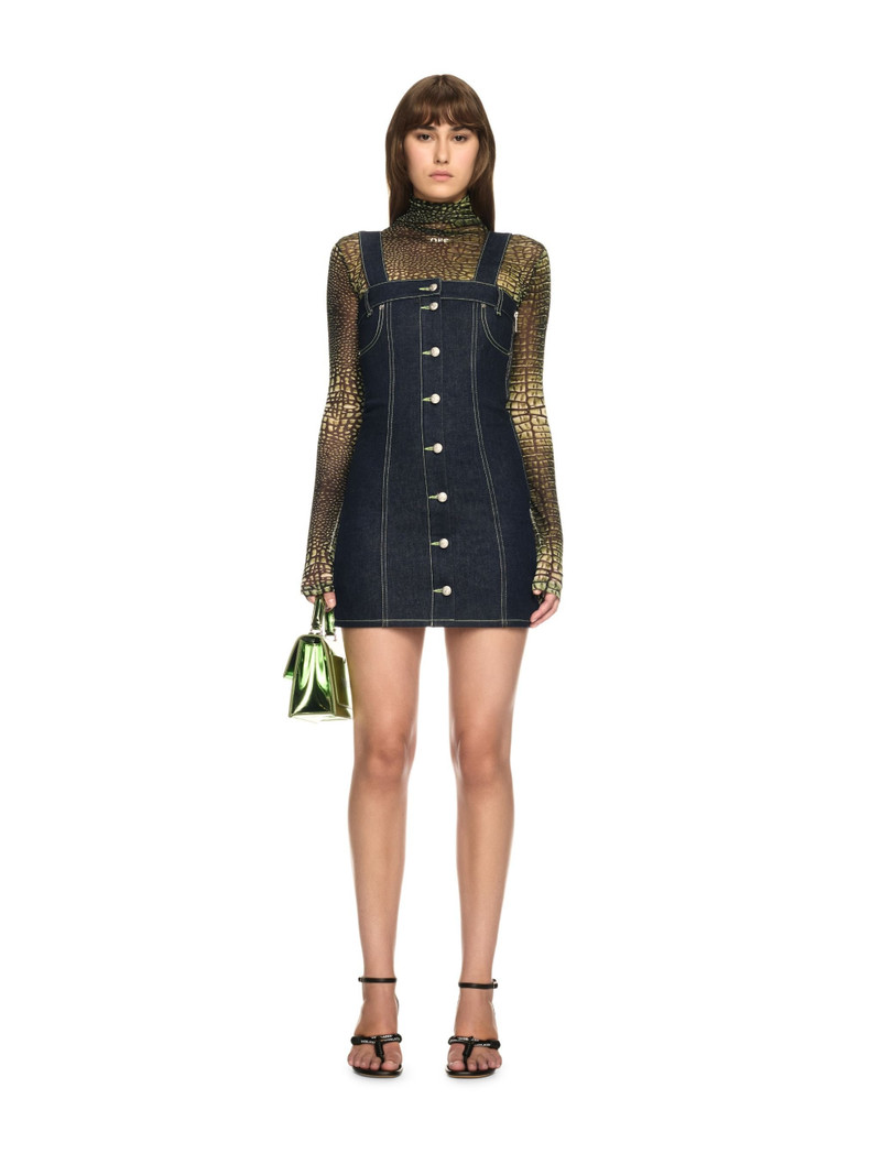 Off-White Denim Corset Dress outlook