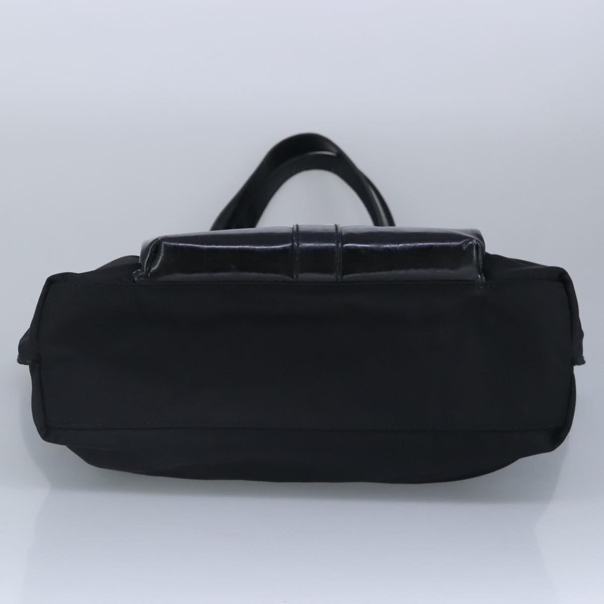 GUCCI Tote Bag Canvas Leather Black Silver 019 2122 019 2122 - 9