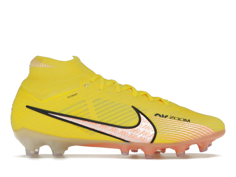 Nike Zoom Mercurial Superfly 9 Elite AG-Pro Yellow Strike Sunset Glow - 1