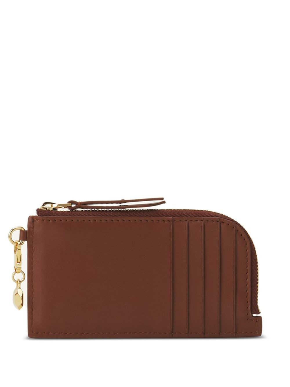 zip-around leather wallet - 2
