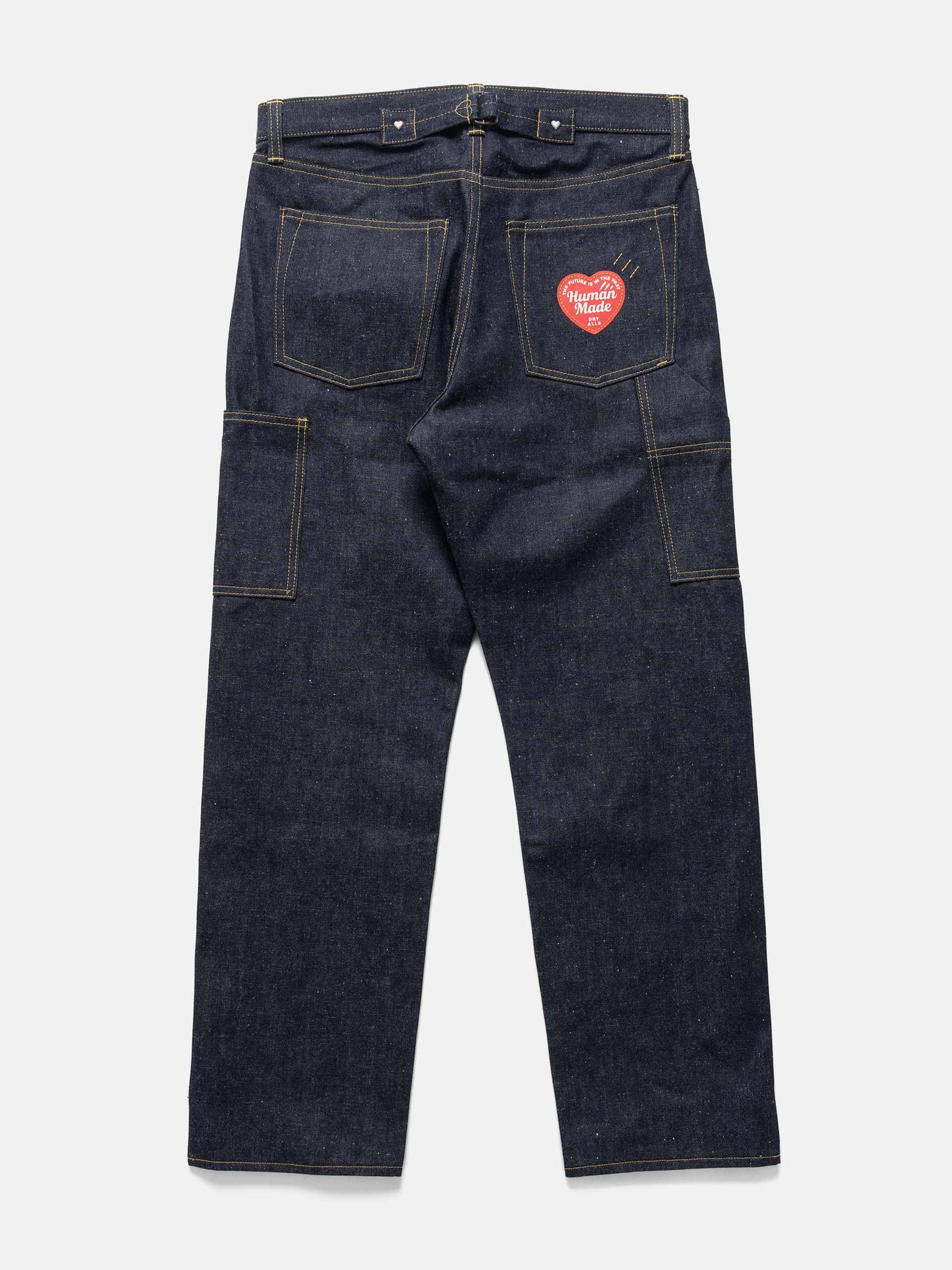 Straight Denim Pants Past Indigo - 5
