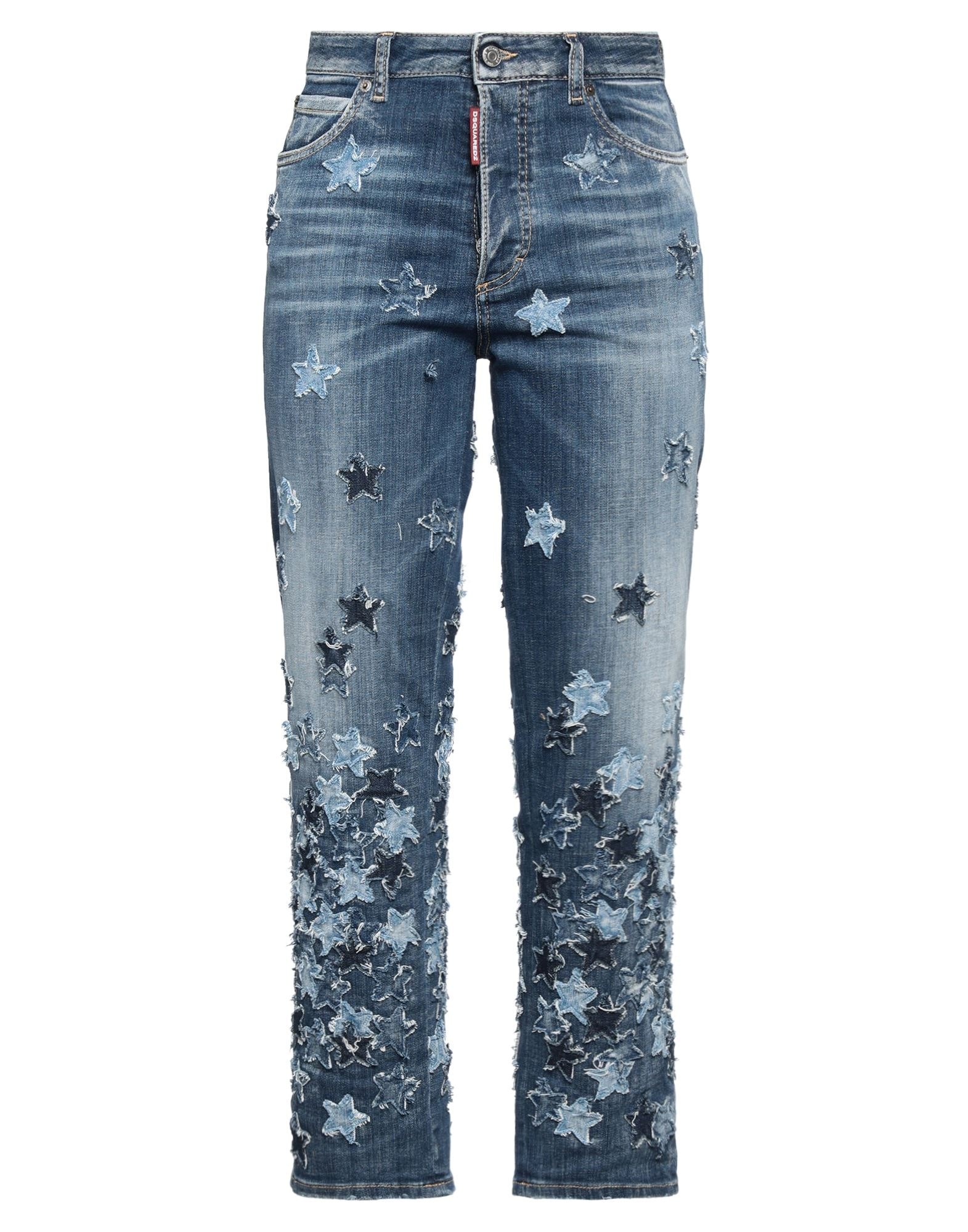 Blue Women's Denim Pants - 1