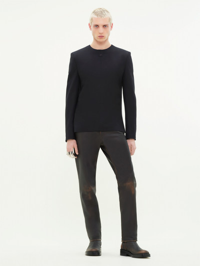courrèges WOOL TAILORED TOP outlook