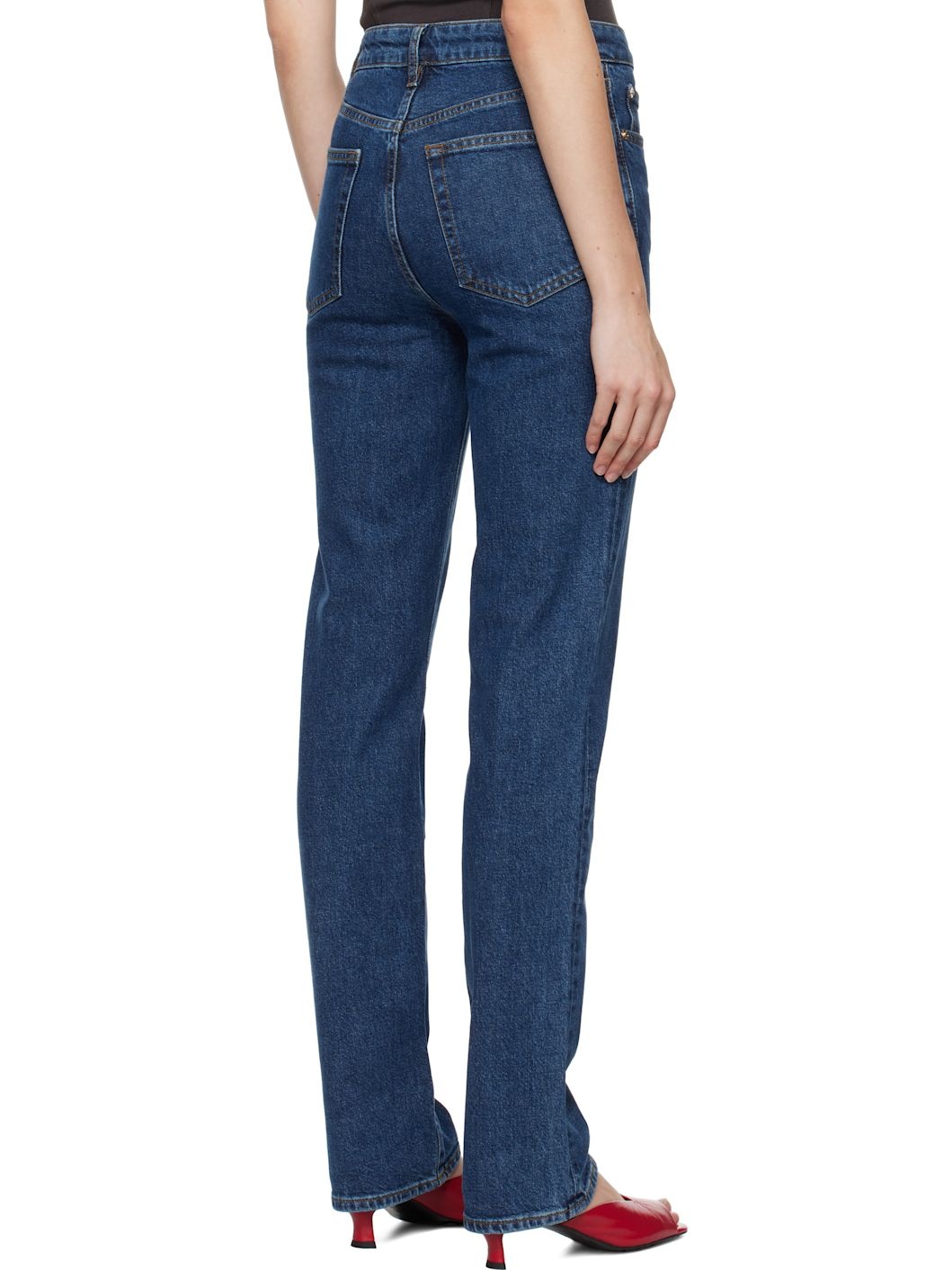 Blue 'The Ruler' Jeans - 3