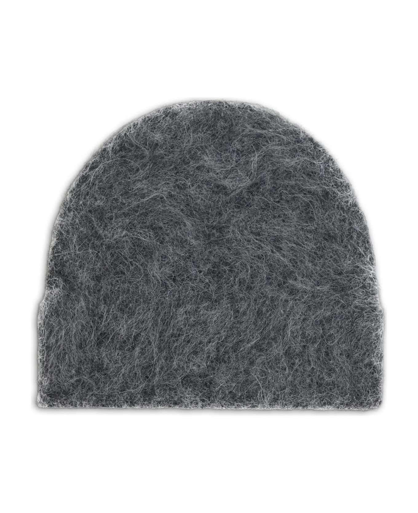 Fuzzy Beanie Hat - 1