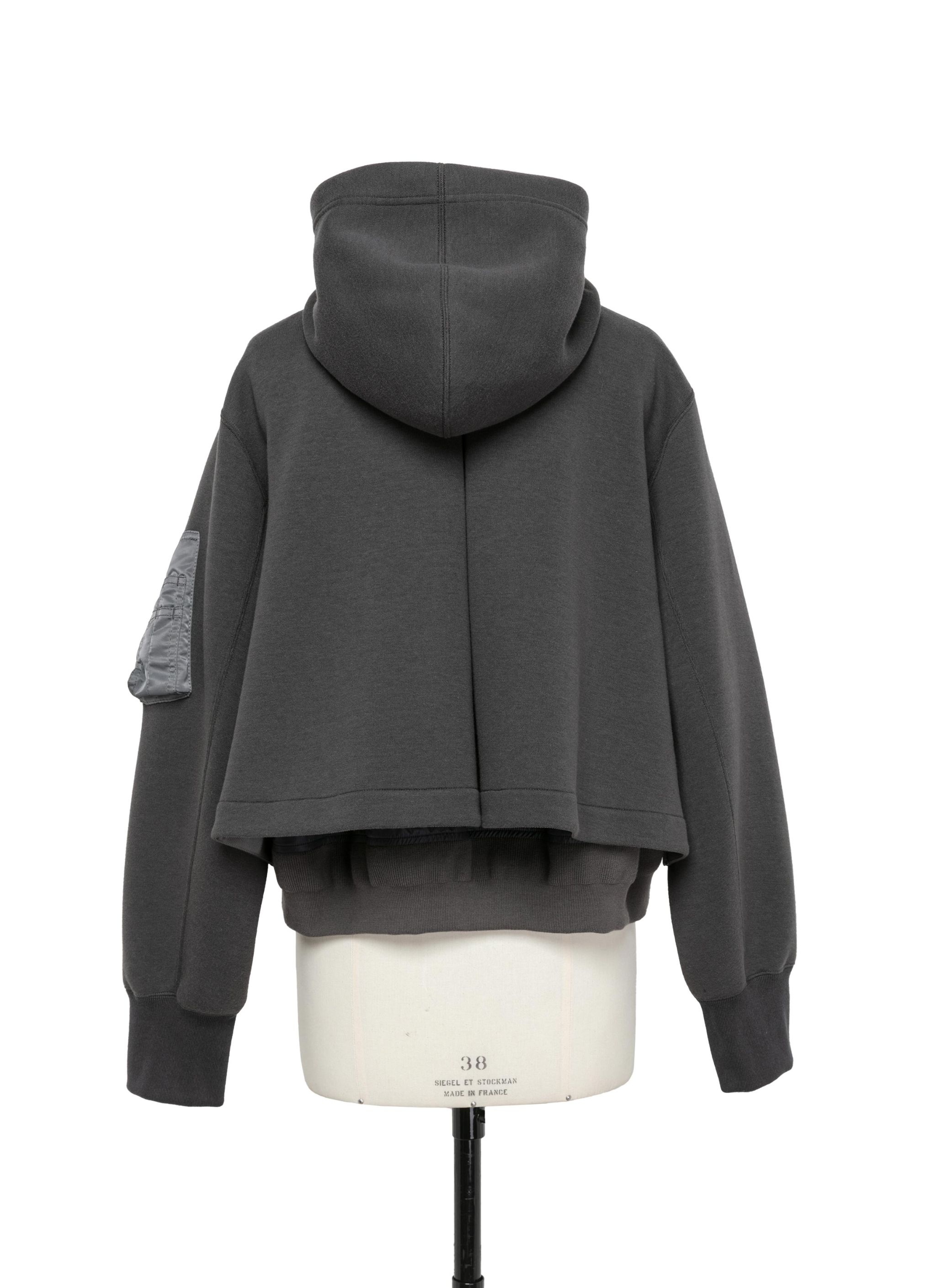 Sponge Sweat x Nylon Twill Hoodie - 3