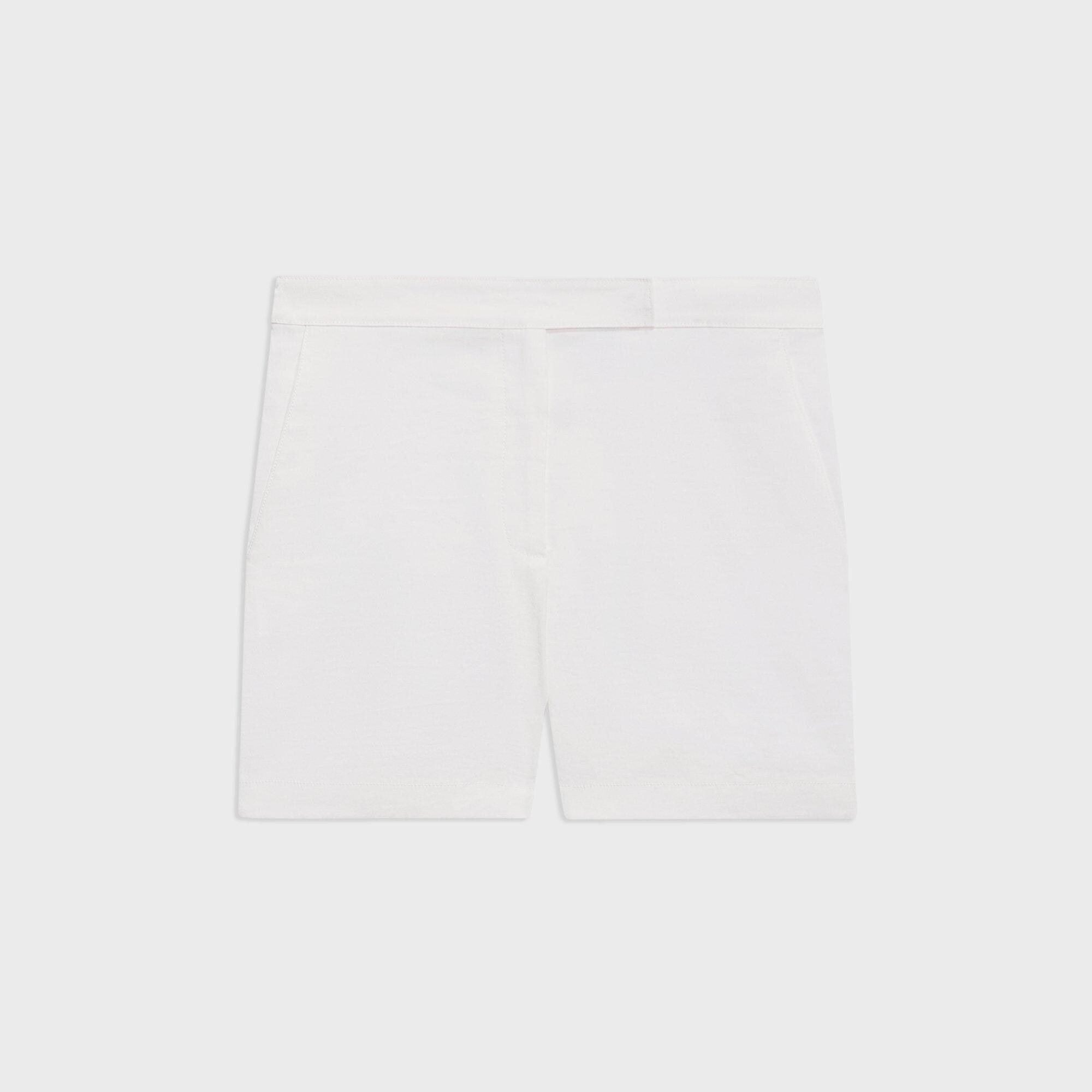 Waist Tab Short in Good Linen - 1