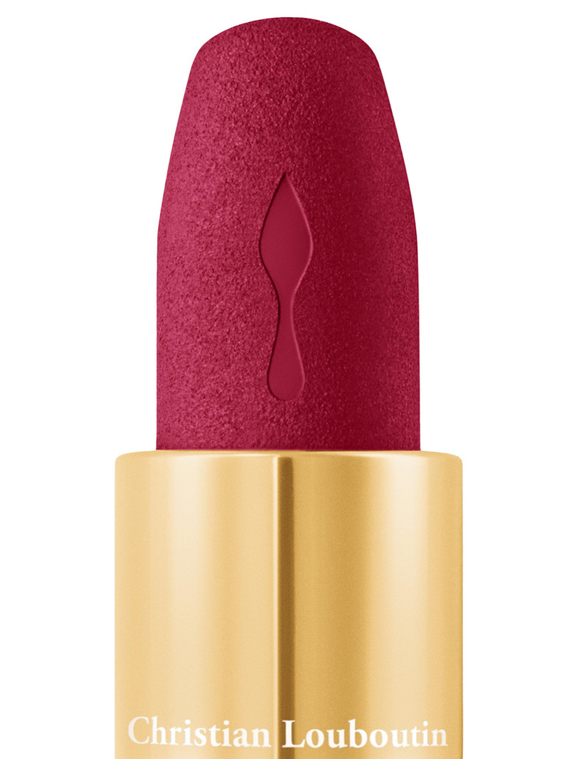 Women's Rouge Louboutin Velvet Matte Lipstick - Jackies Wine 002M 7