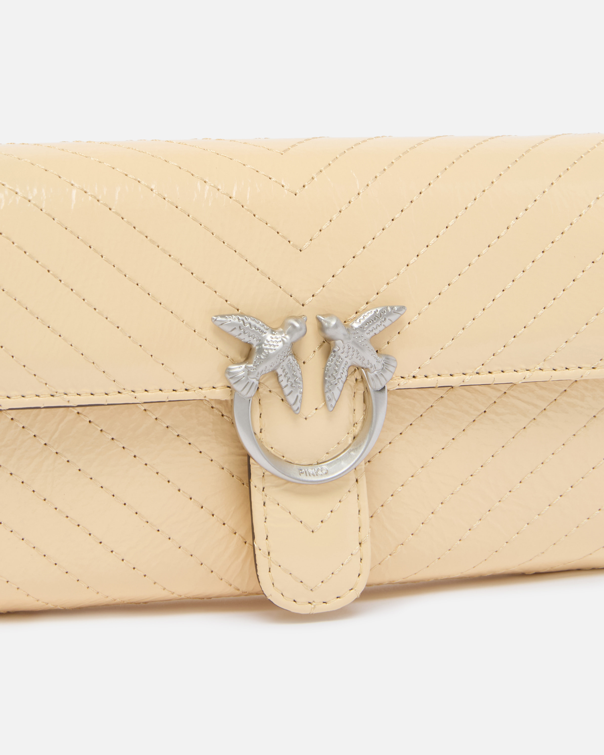 LOVE BAG ONE SMALL CROSSBODY BAG IN LEATHER - 3