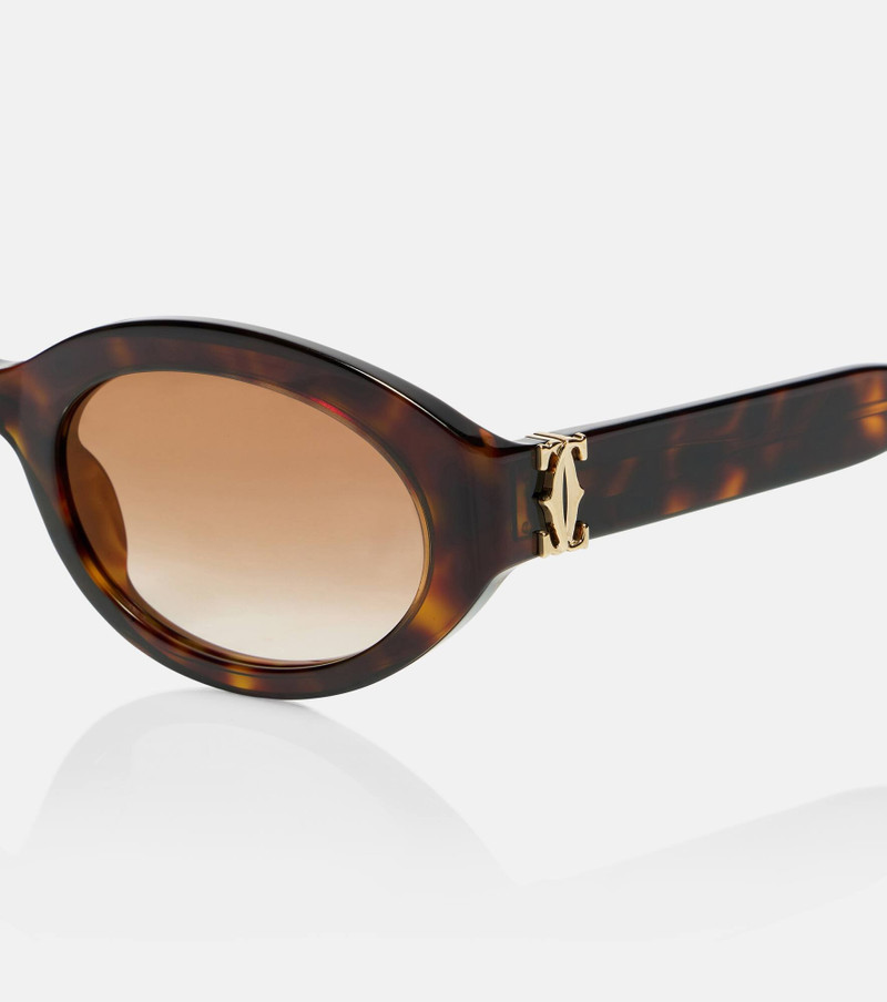 Cartier Signature C oval sunglasses outlook