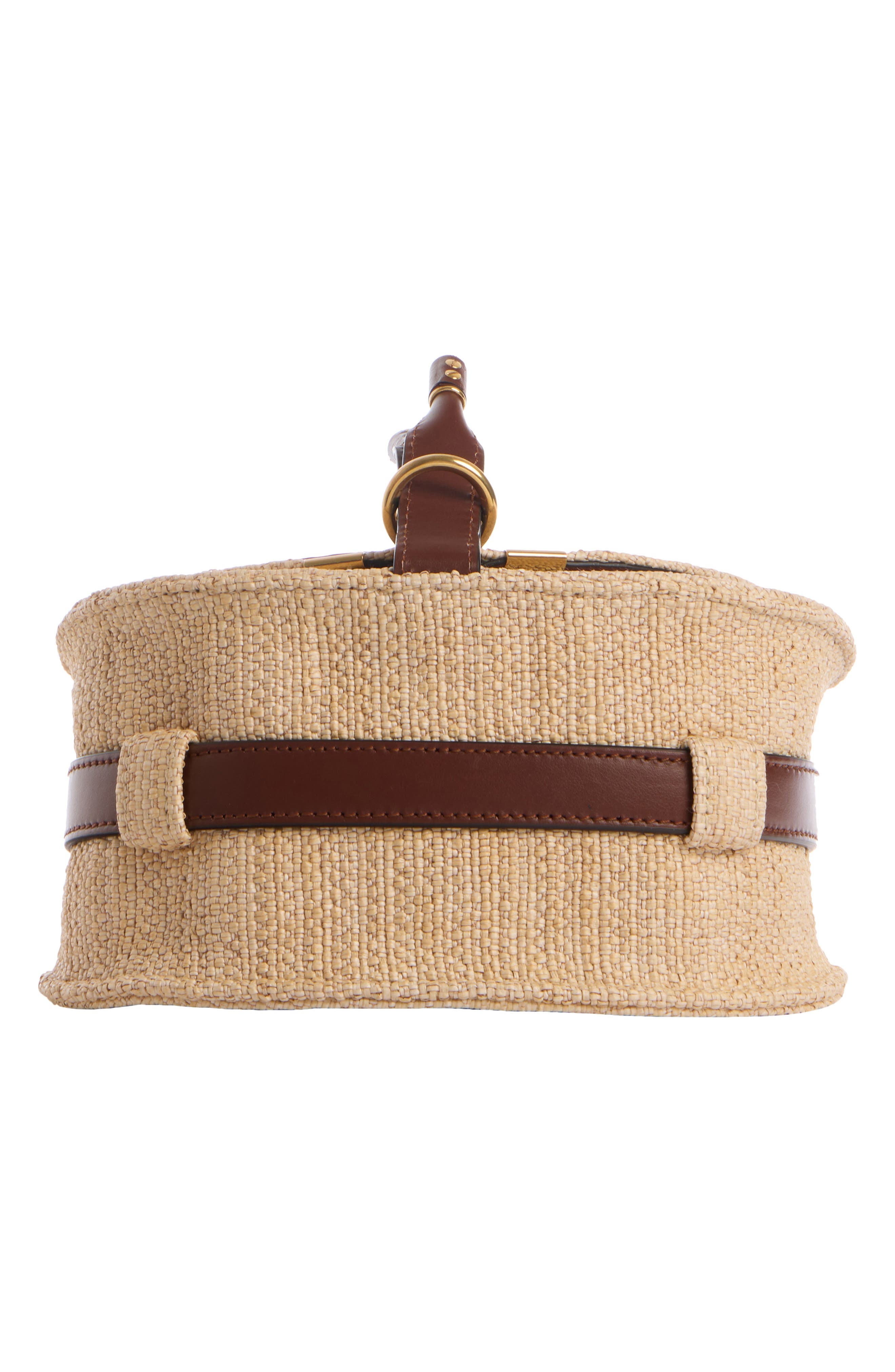 Chloé Small Marcie Woven Crossbody Bag in Hot Sand at Nordstrom - 5