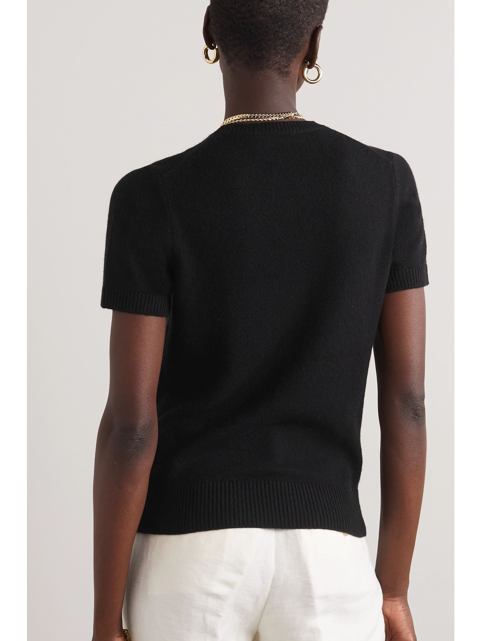 Cashmere sweater Black - 4