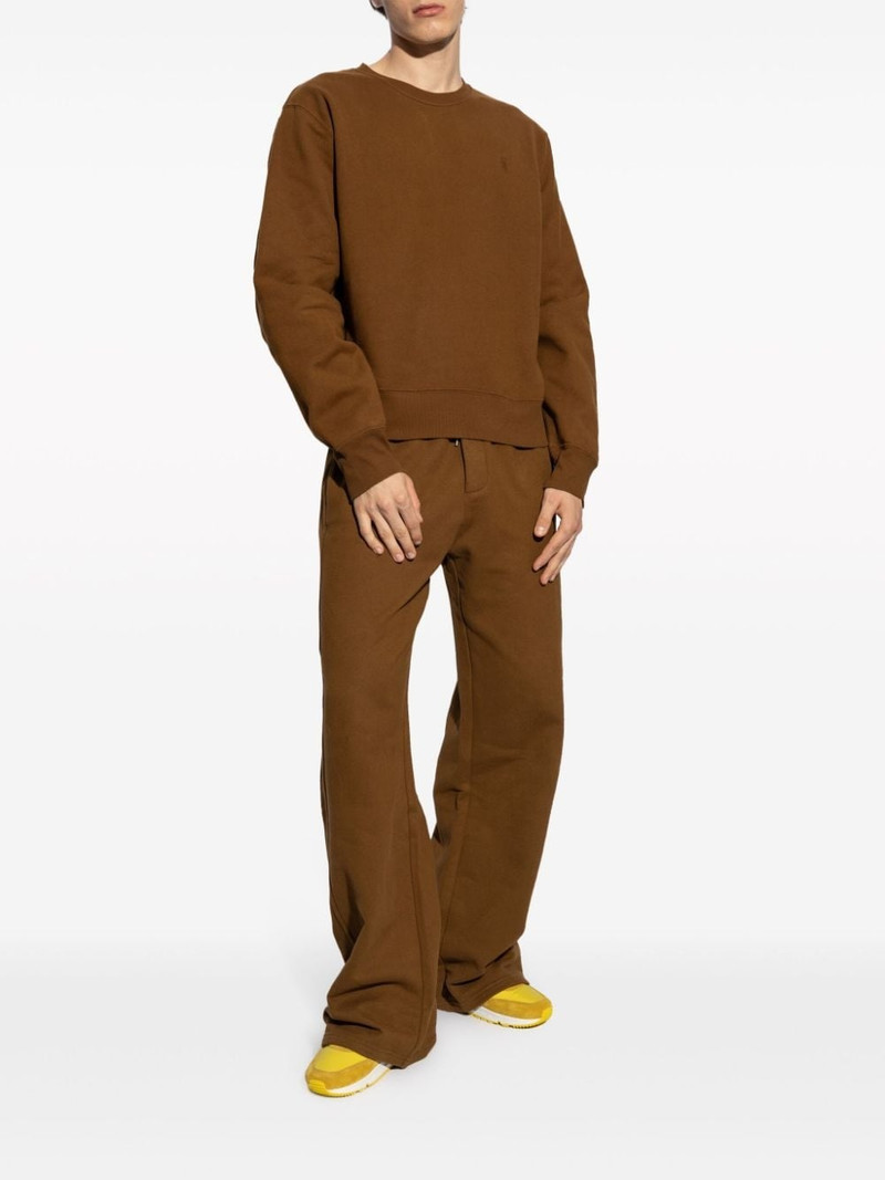 SAINT LAURENT drawstring cotton trousers outlook